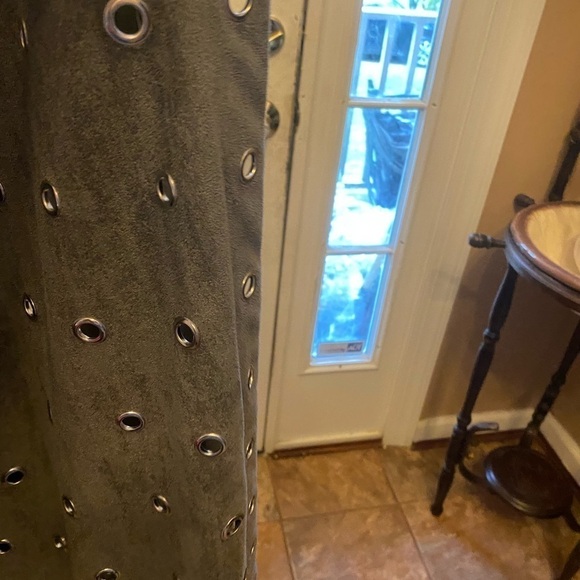 NWOT ADORE LONG FAUX SUEDE TRENCH COAT SIZE XL - Picture 3 of 8